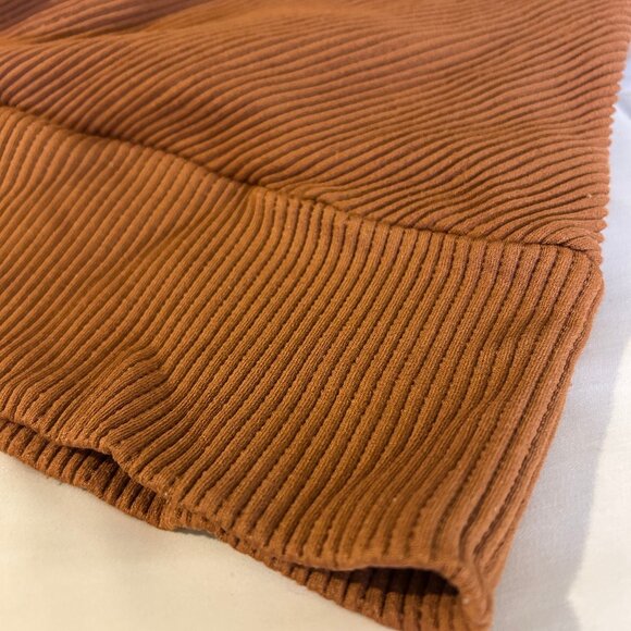 Aura Ribbed Orange Tank - Picture 4 of 4